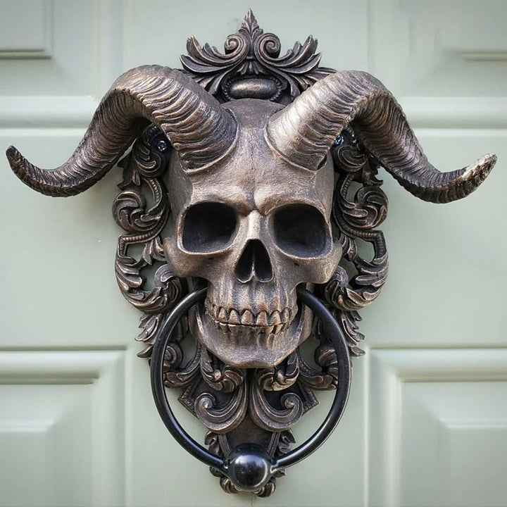 Gothic Skull Door Knocker - Justskull