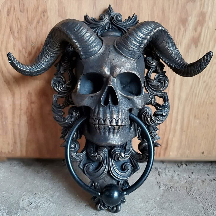 Gothic Skull Door Knocker - Justskull